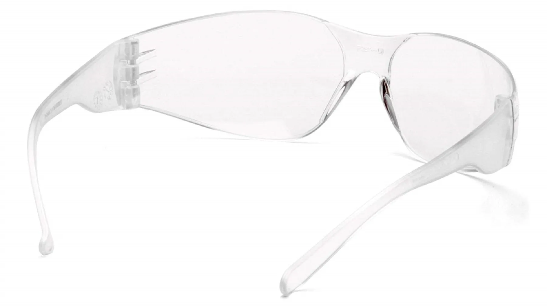 Pyramex Intruder Safety Glasses, Lightweight, Frameless Protection and Integrated Nosepiece, ANSI Z87.1