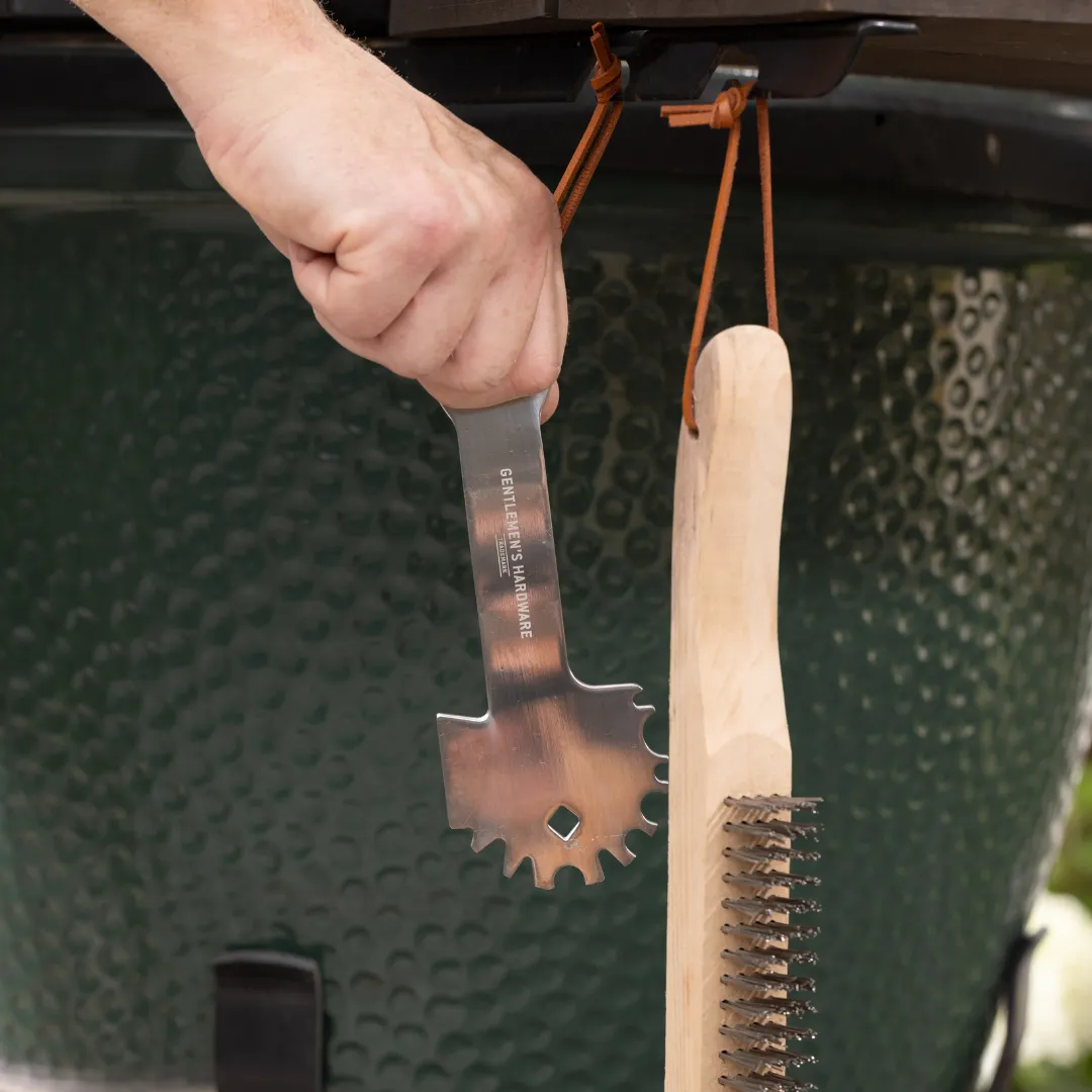 "BBQ Care Kit" Grill Scraper & Wire Brush