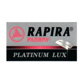 Rapira - Platinum Lux Double Edge Razor Blades - 5 Blades