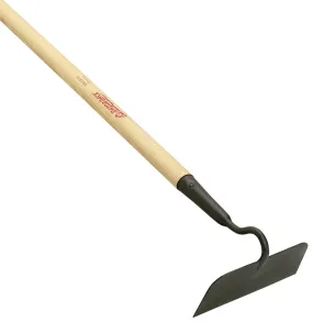 Razor-Back 70110 Meadow and Blackland Hoe with Wood Handle, 7 in W Blade, 3-1/2 in L Blade, Steel Blade, Hardwood Handle :EA: QUANTITY: 1