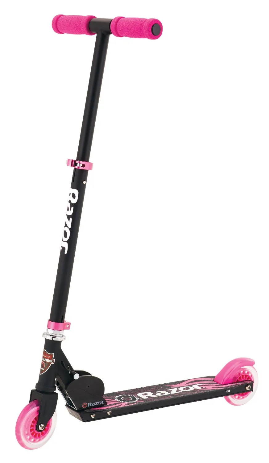 Razor Black Label A Lighted Scooter - Pink