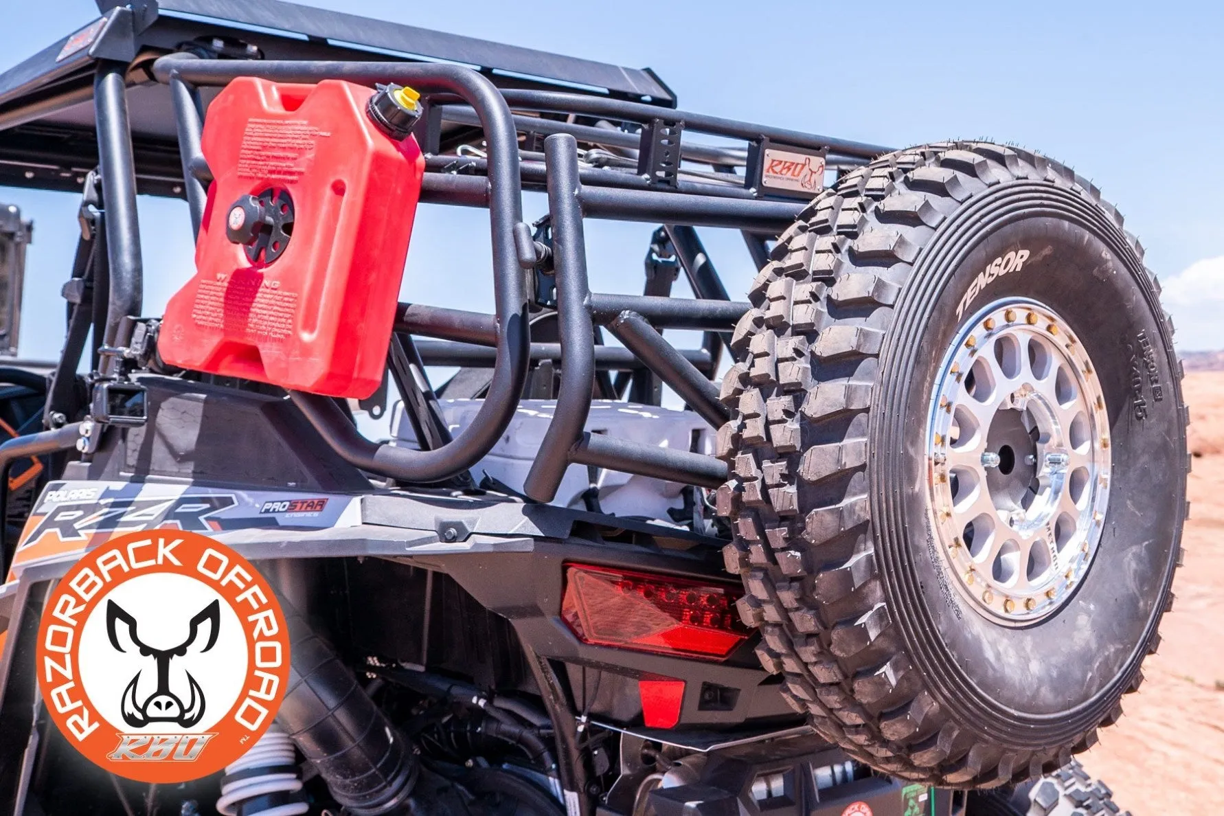 Razorback Offroad Polaris RZR Expedition Cargo Rack