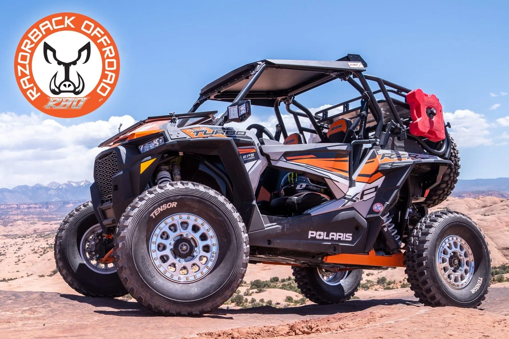 Razorback Offroad Polaris RZR Expedition Cargo Rack