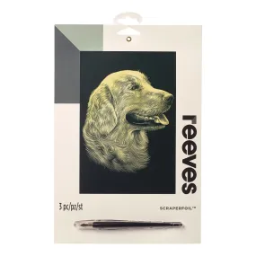 Reeves Gold Scraperfoil - Golden Retriever