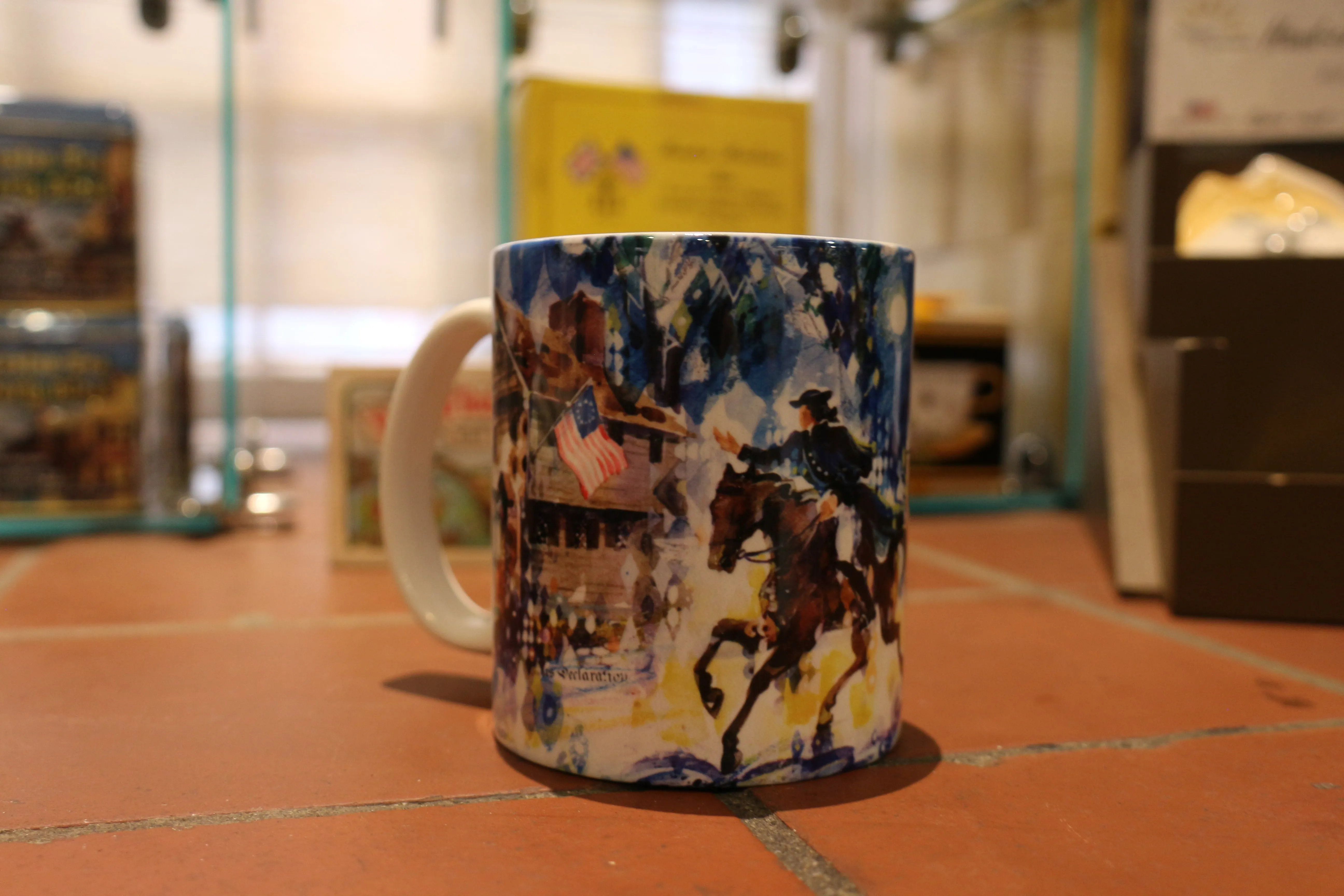 Revere's Ride Watercolor Mug