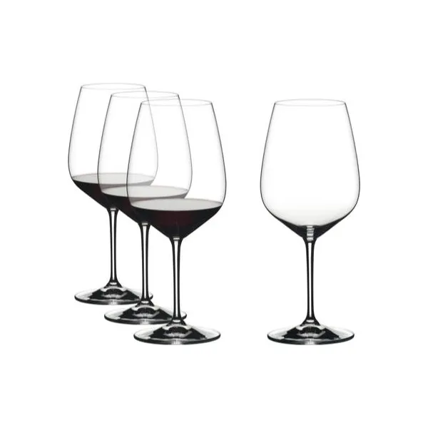 Riedel 4X Red Wine Glasses