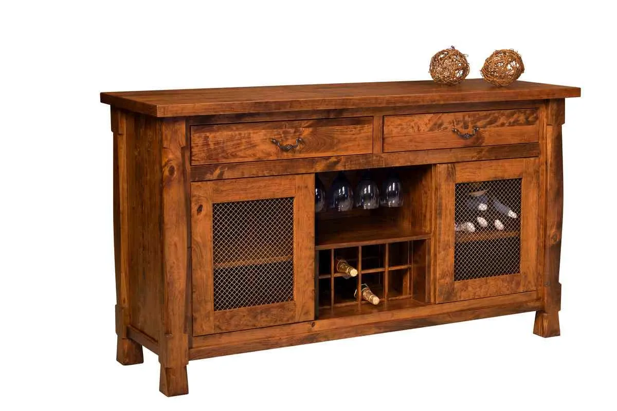 Rock Island Wine Rack Sideboard