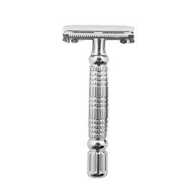 Rockwell Razors R1 - White Chrome, Double Edge Safety Razor