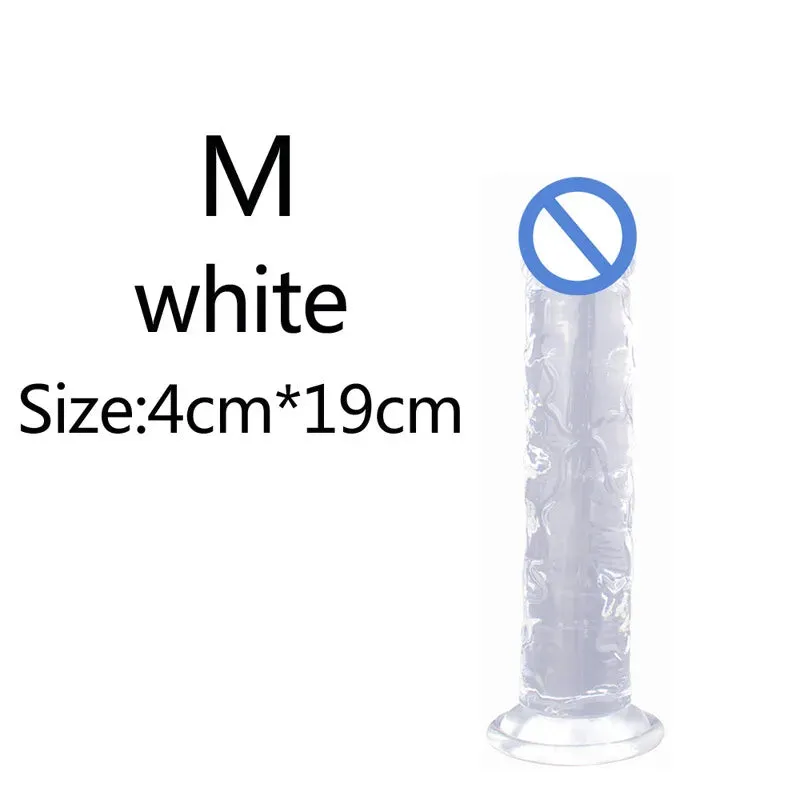 Romulus Dildo Basics Jelly Dildo Various 6 Sizes Body Safe TPE Strong Suction Cup