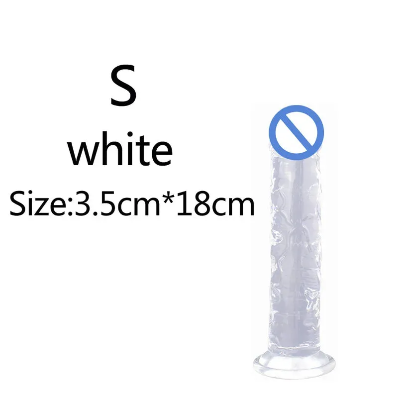 Romulus Dildo Basics Jelly Dildo Various 6 Sizes Body Safe TPE Strong Suction Cup