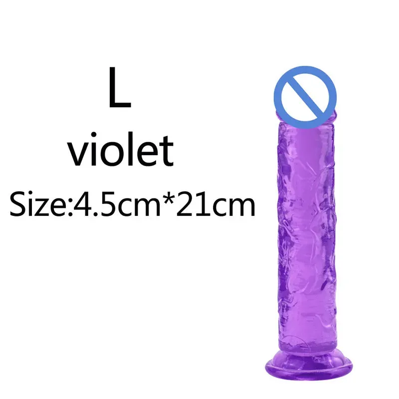 Romulus Dildo Basics Jelly Dildo Various 6 Sizes Body Safe TPE Strong Suction Cup