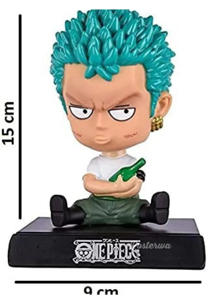 Roronoa Zoro Bobble Head with Mobile Holder