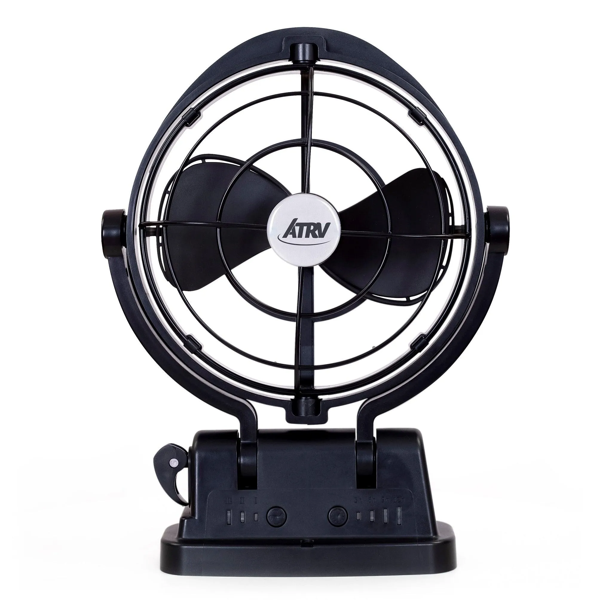 RV & Caravan Interior Fan - Black