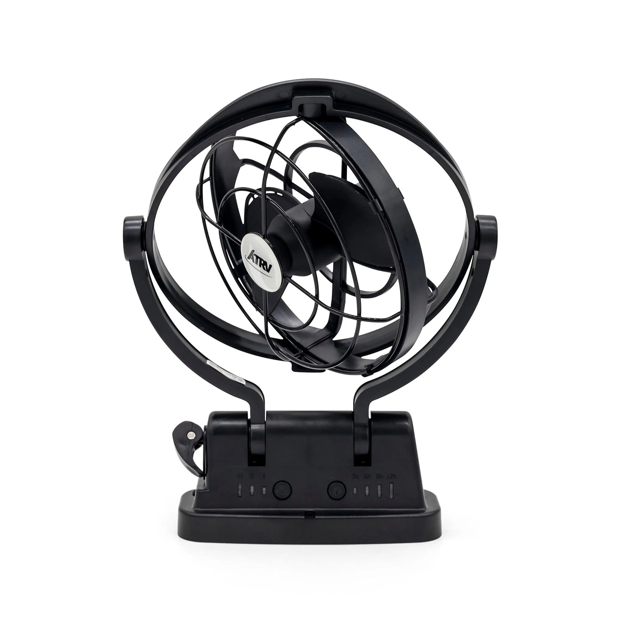 RV & Caravan Interior Fan - Black