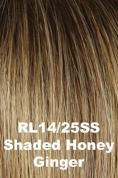 Sale - Raquel Welch Wigs - On Your Game - Color: Shaded Honey Ginger (RL14/25SS)