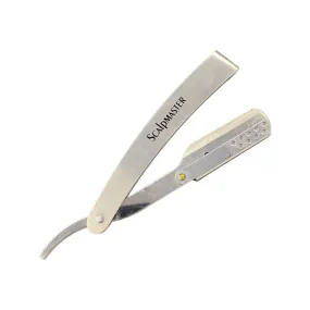 Scalpmaster - Stainless Steel Shavette Straight Razor