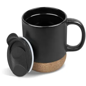 Serendipio Sienna Cork Ceramic Mug - 340ml