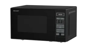 Sharp RDS202TBUK 800W 20 Litre Microwave Oven, Black