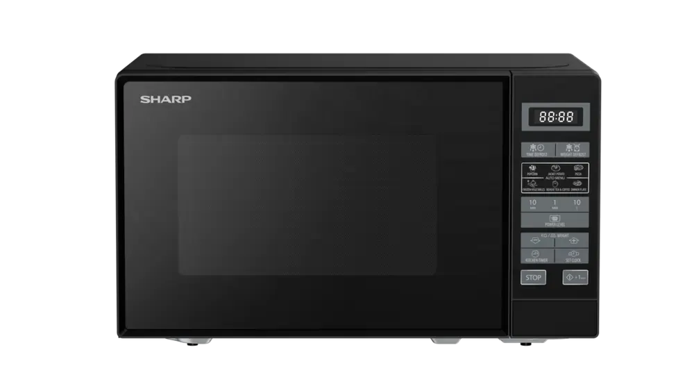 Sharp RDS202TBUK 800W 20 Litre Microwave Oven, Black