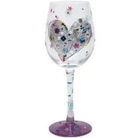 Silver Lining Wine Glass by Lolita®