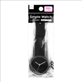 Simple Watch Black