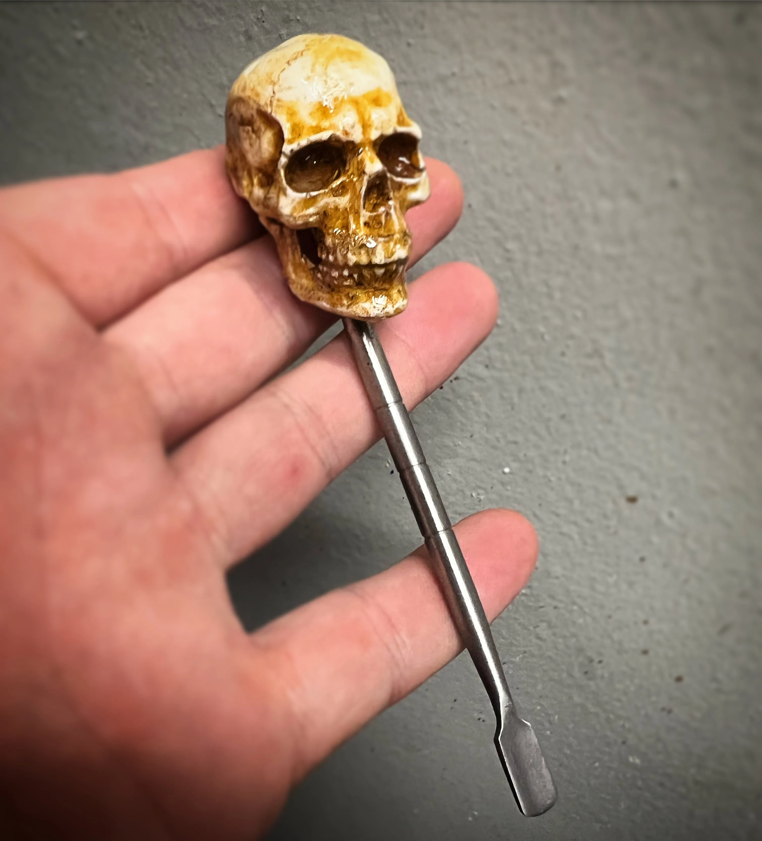 Skull Dab Shovel Tool