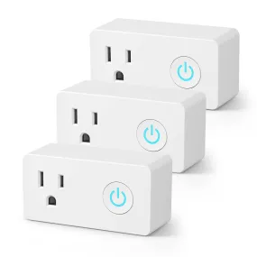 Smart WiFi Outlet Compatible with Alexa and Google Assistant 3-Pack BN-LINK