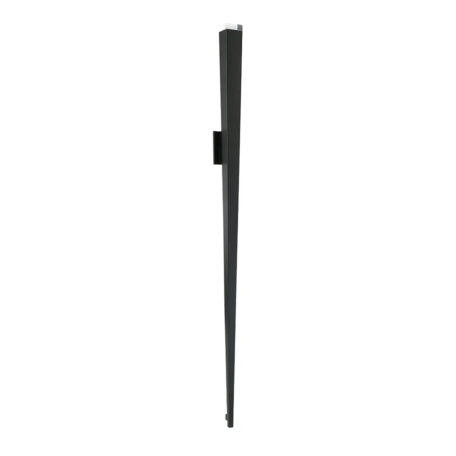 Staff LED Outdoor Wall Light in Black