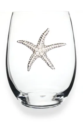 STARFISH JEWELED STEMLESS