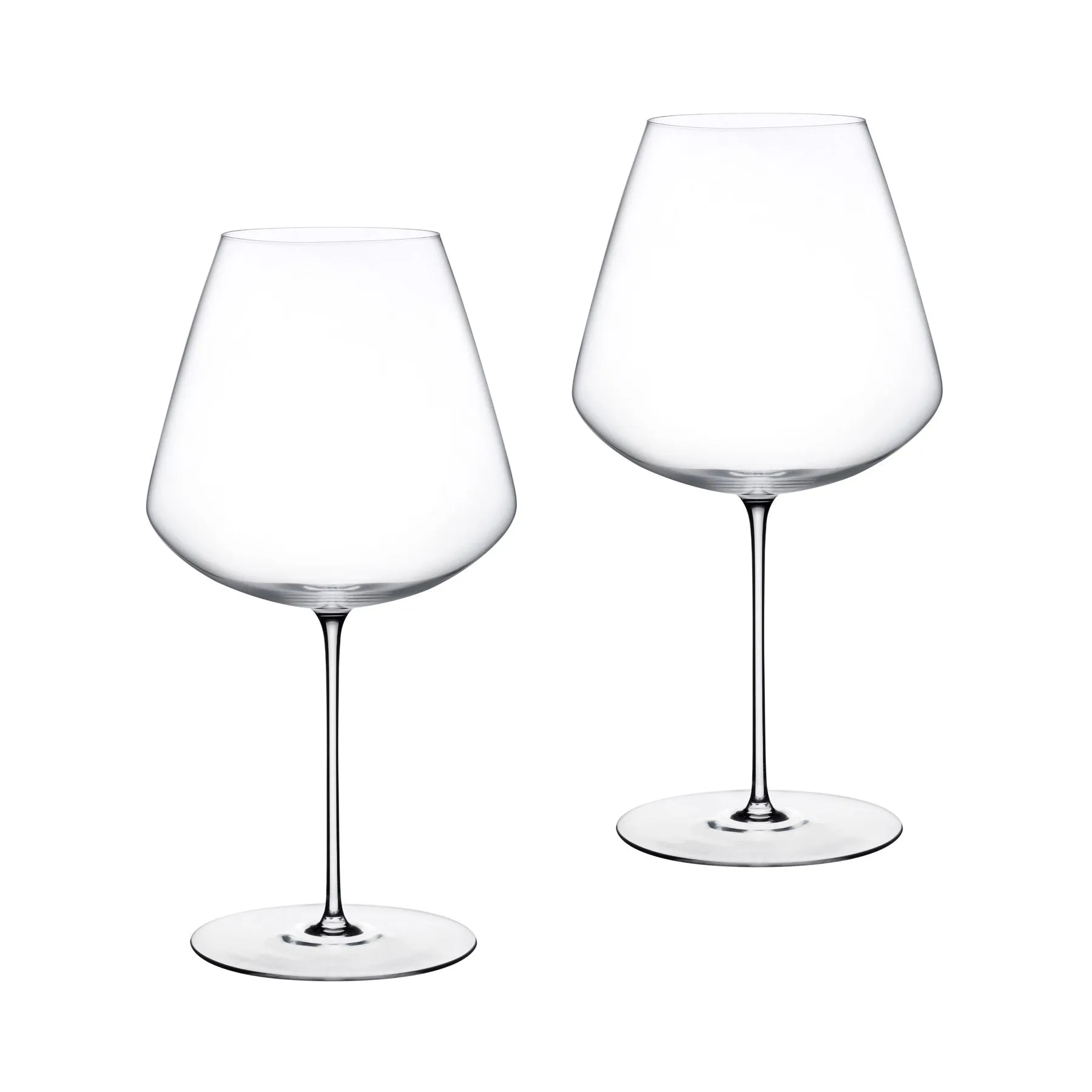 Stem Zero Set of 2 Elegant Red Wine Glasses Large