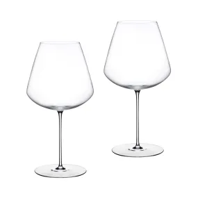 Stem Zero Set of 2 Elegant Red Wine Glasses Large