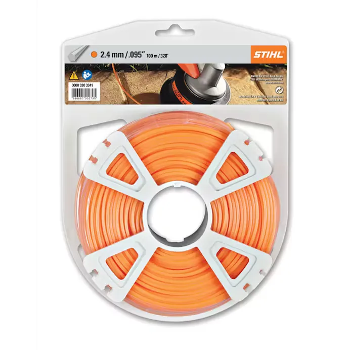 Stihl | Pentagon Trimmer Line | Precut .120 Pentagon 100 count (0000 930 3319)