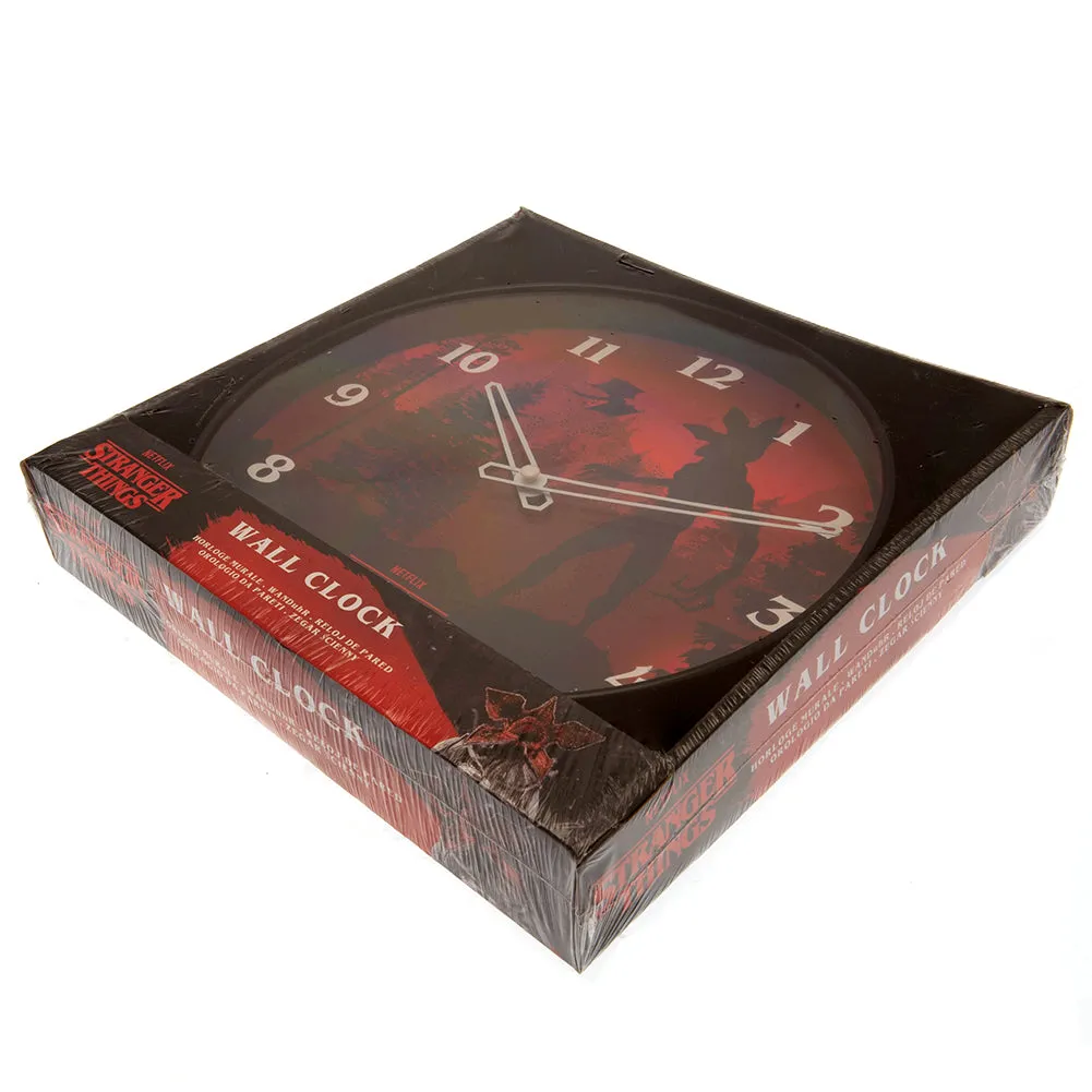 Stranger Things Demogorgon Wall Clock