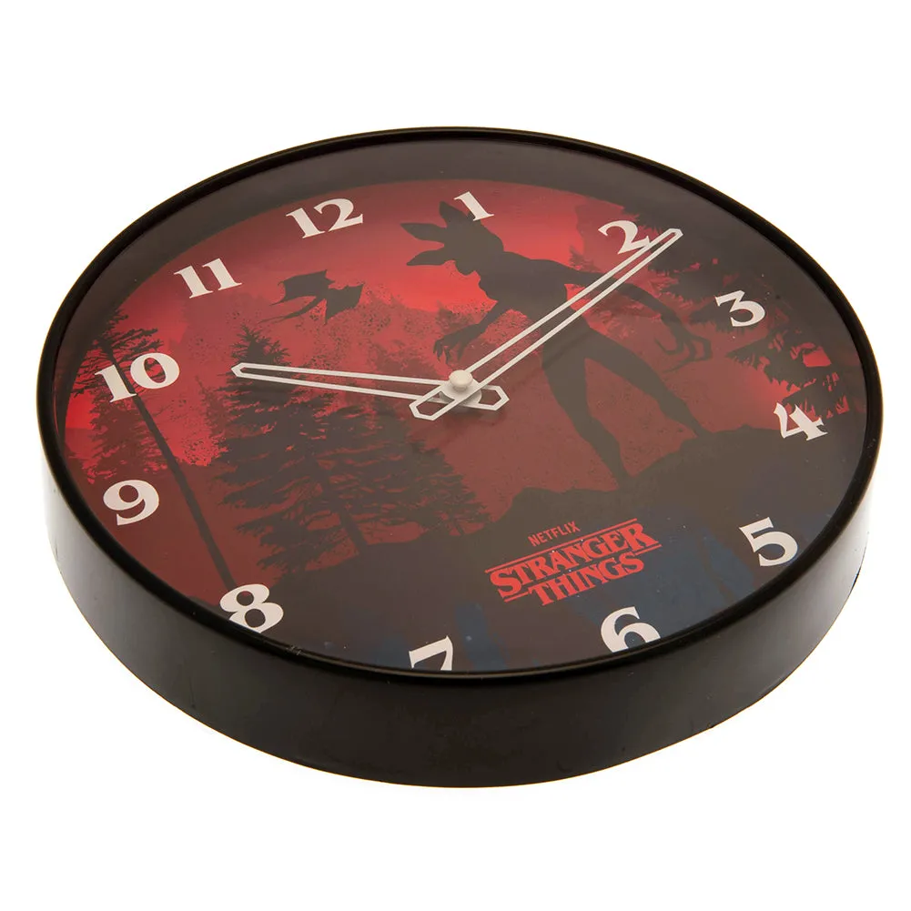 Stranger Things Demogorgon Wall Clock