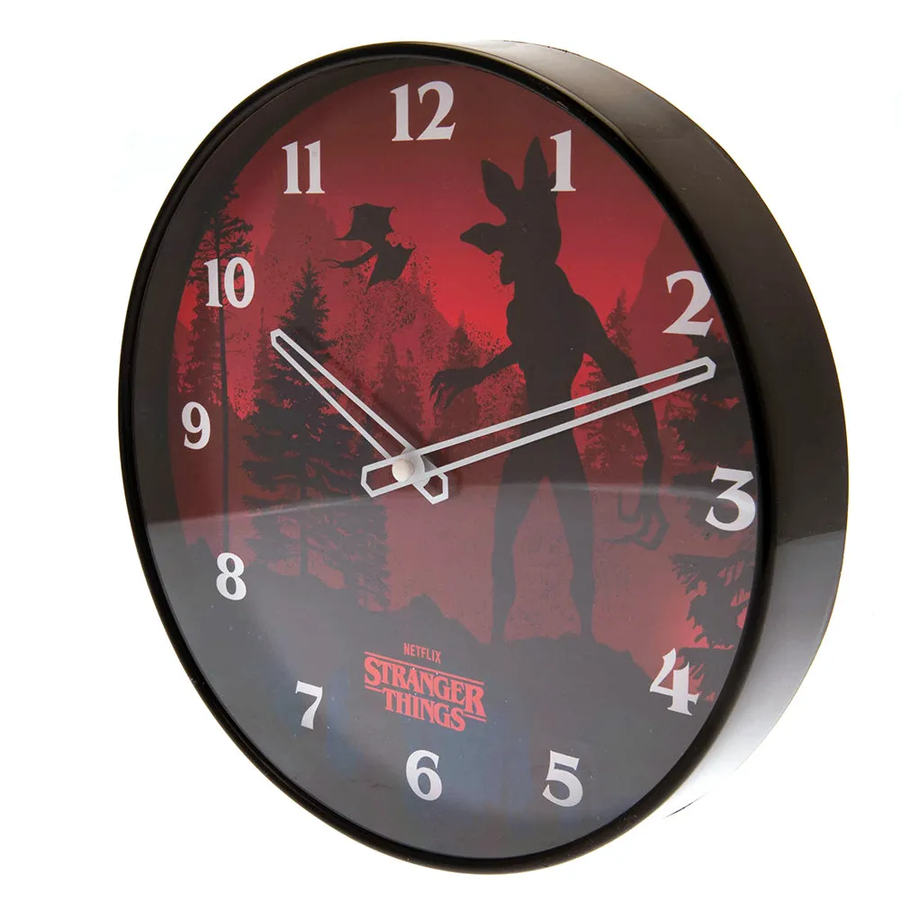 Stranger Things Demogorgon Wall Clock