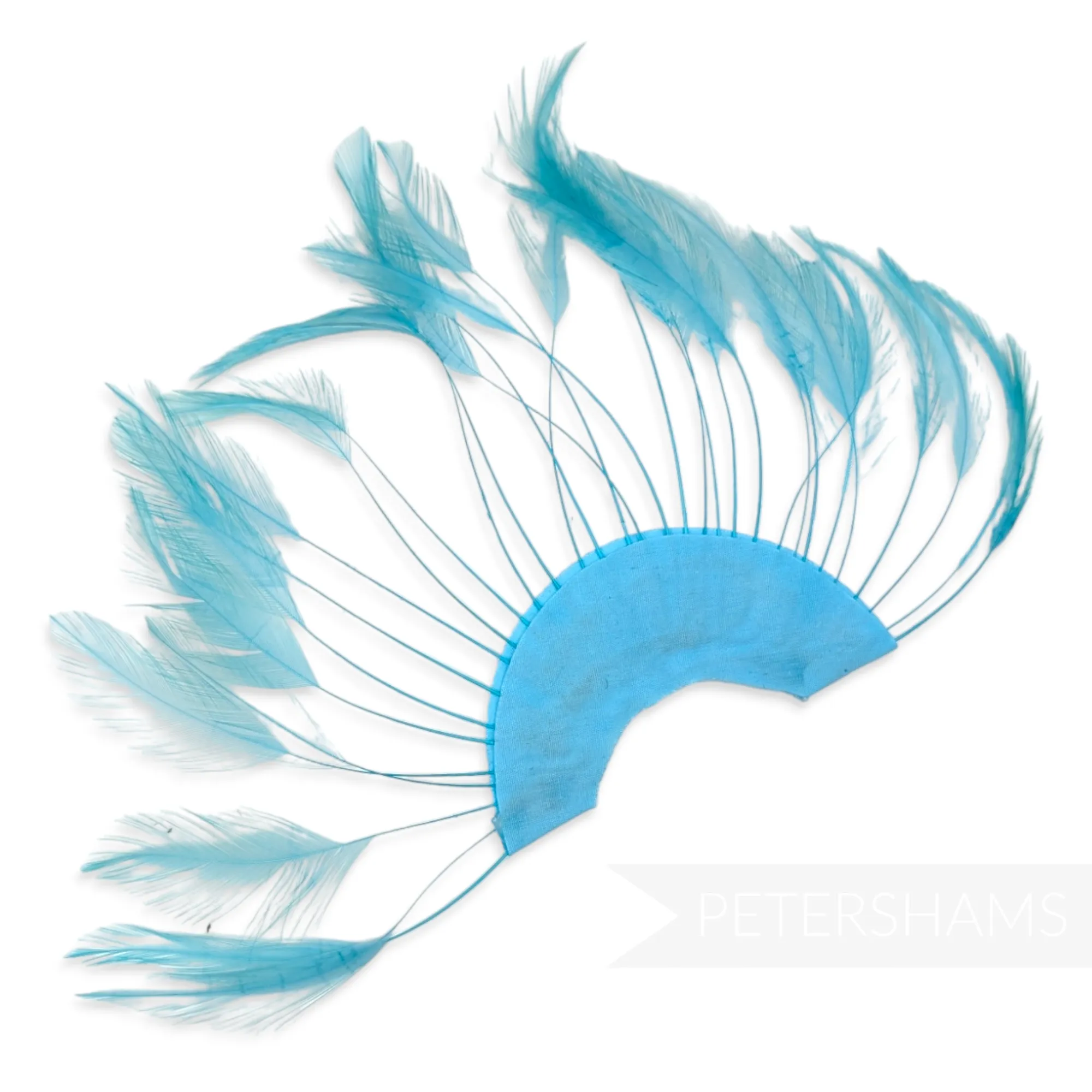 Stripped Hackle Feather Fan