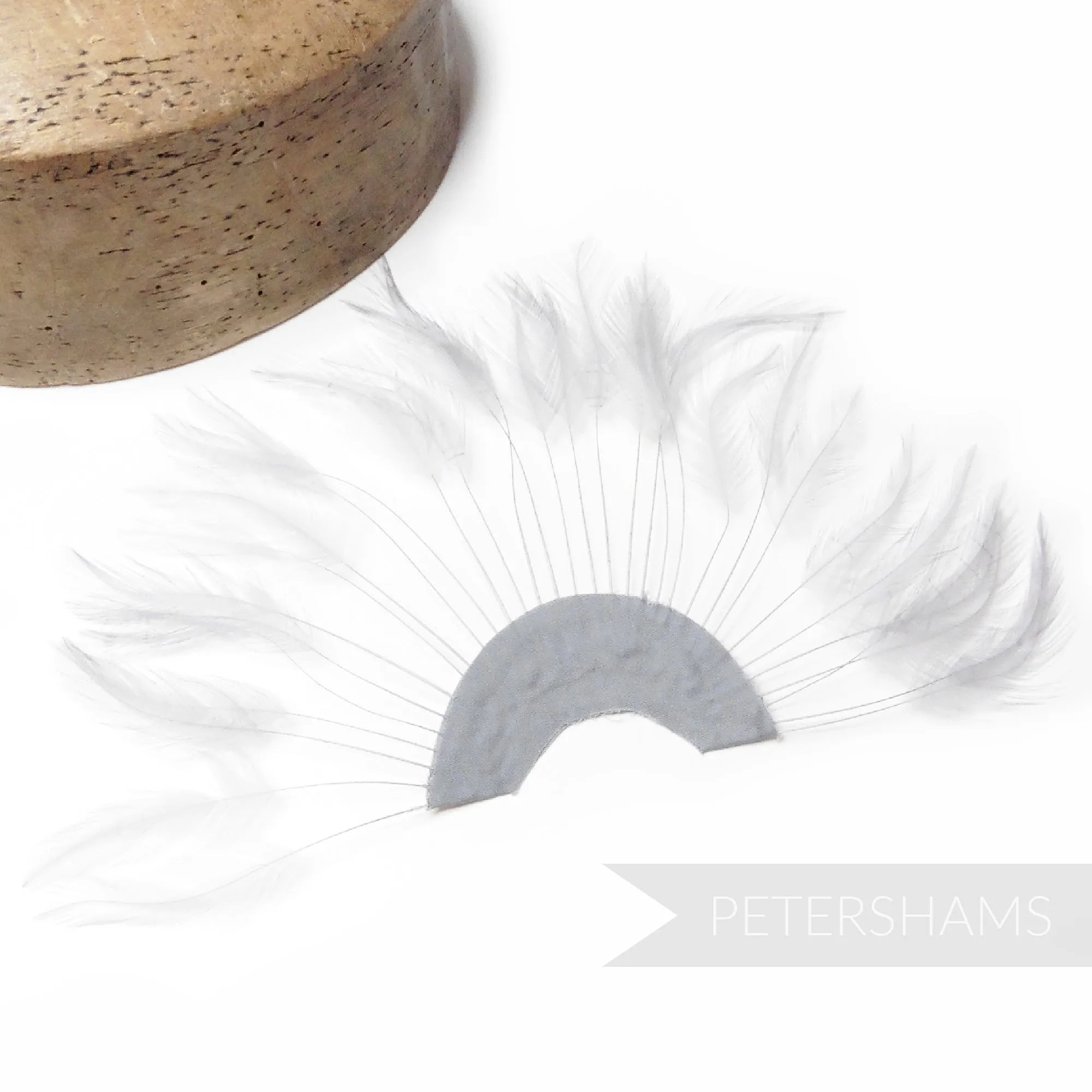 Stripped Hackle Feather Fan