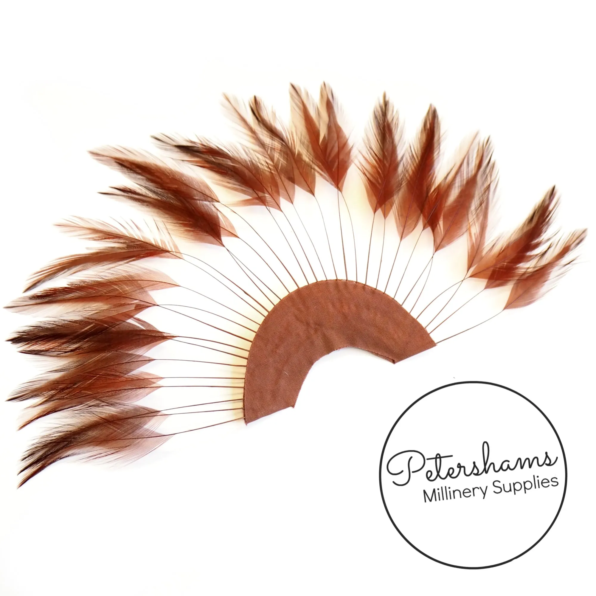 Stripped Hackle Feather Fan