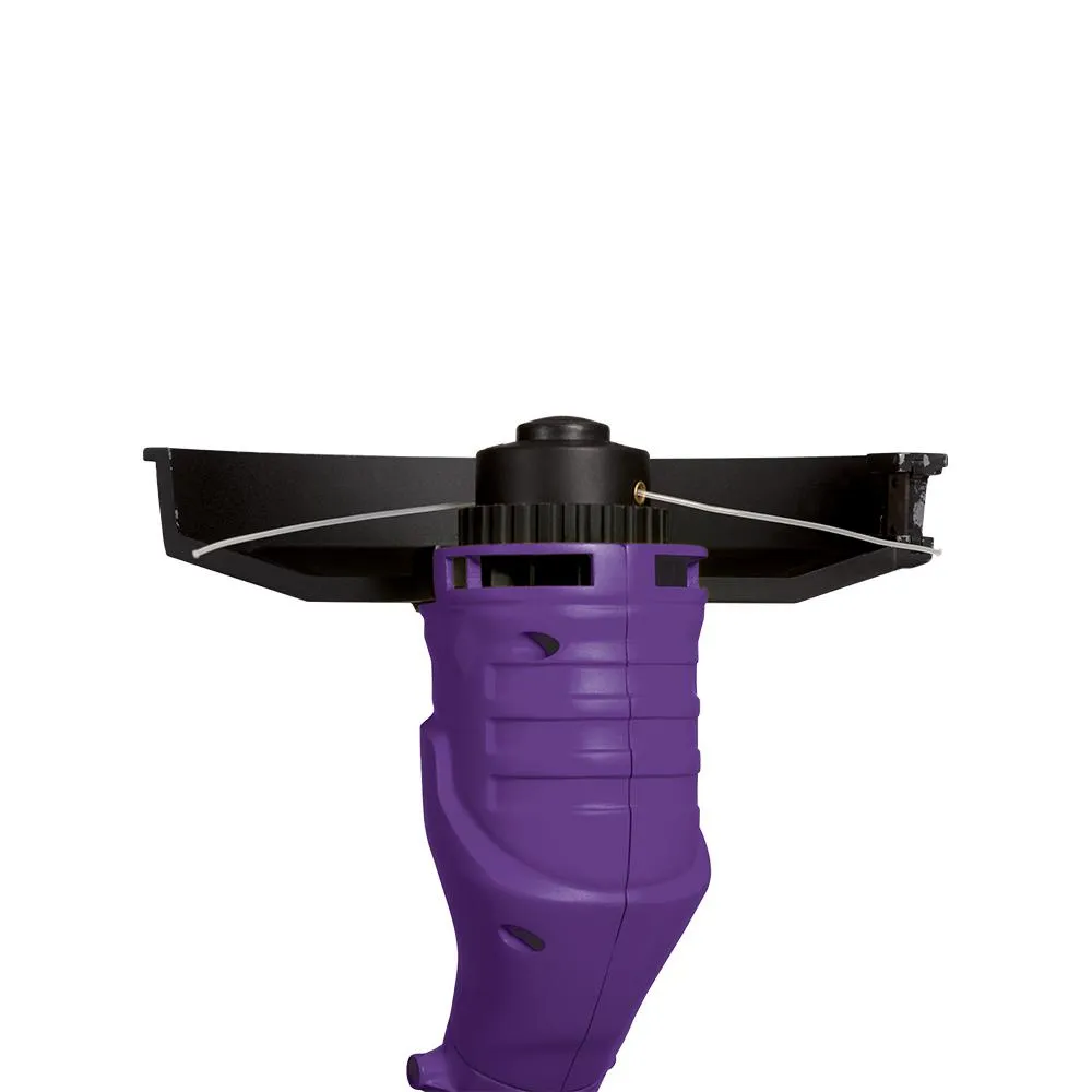 Sun Joe TRJ607E-PRP Electric String Trimmer | 10-Inch | 2.5 Amp (Purple)