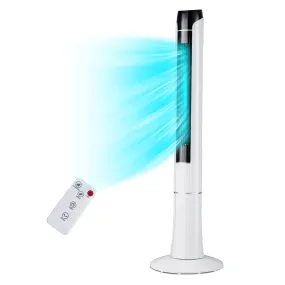 Tangkula 48-Inch Tower Fan with Remote Control, Quiet Bladeless Tower Fan