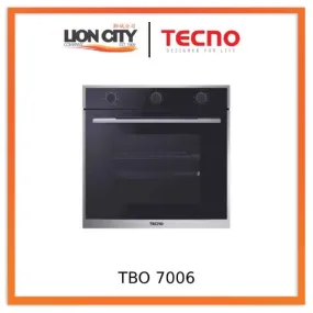 Tecno Uno TBO 7006 Built-In Oven 73L, 6 Functions