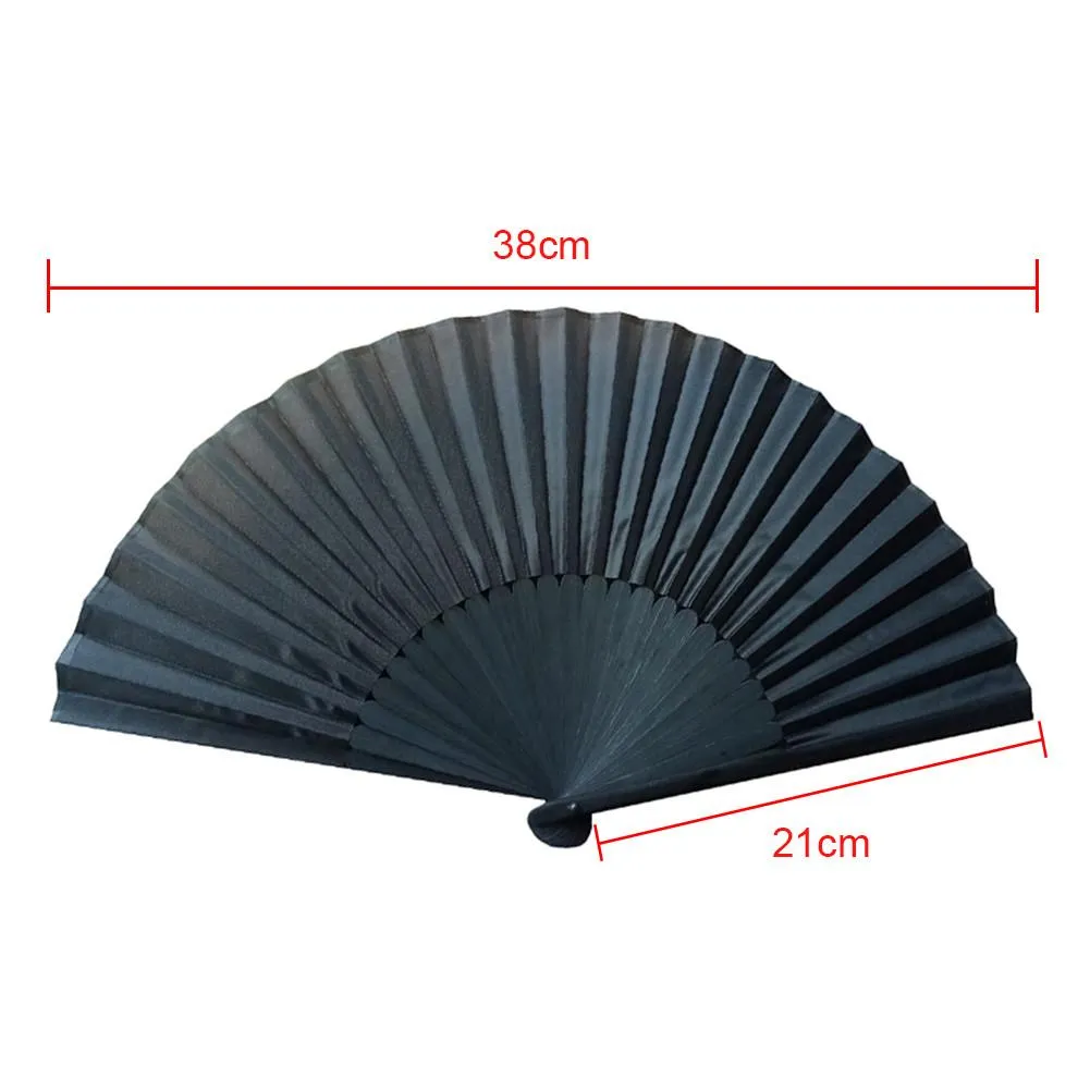 TEEK - Bamboo Folding Tassel Hand Fan