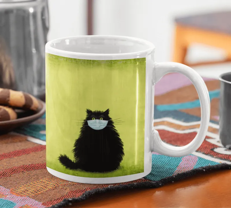 The Masketeer Cat Mug