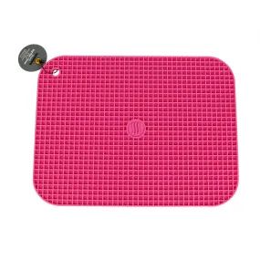 Thermoworks Hi-Temp Non-Slip Silicone Hotpad/Trivet 9"x12" 600°F BPA Free Pink