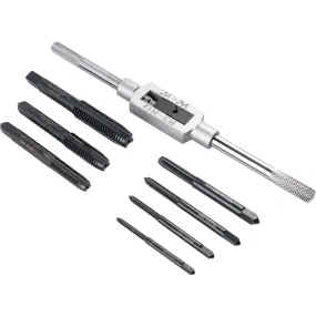 Tork Craft | HSS Taps M3 - M12 Tap Wrench Set 8Pc Carded