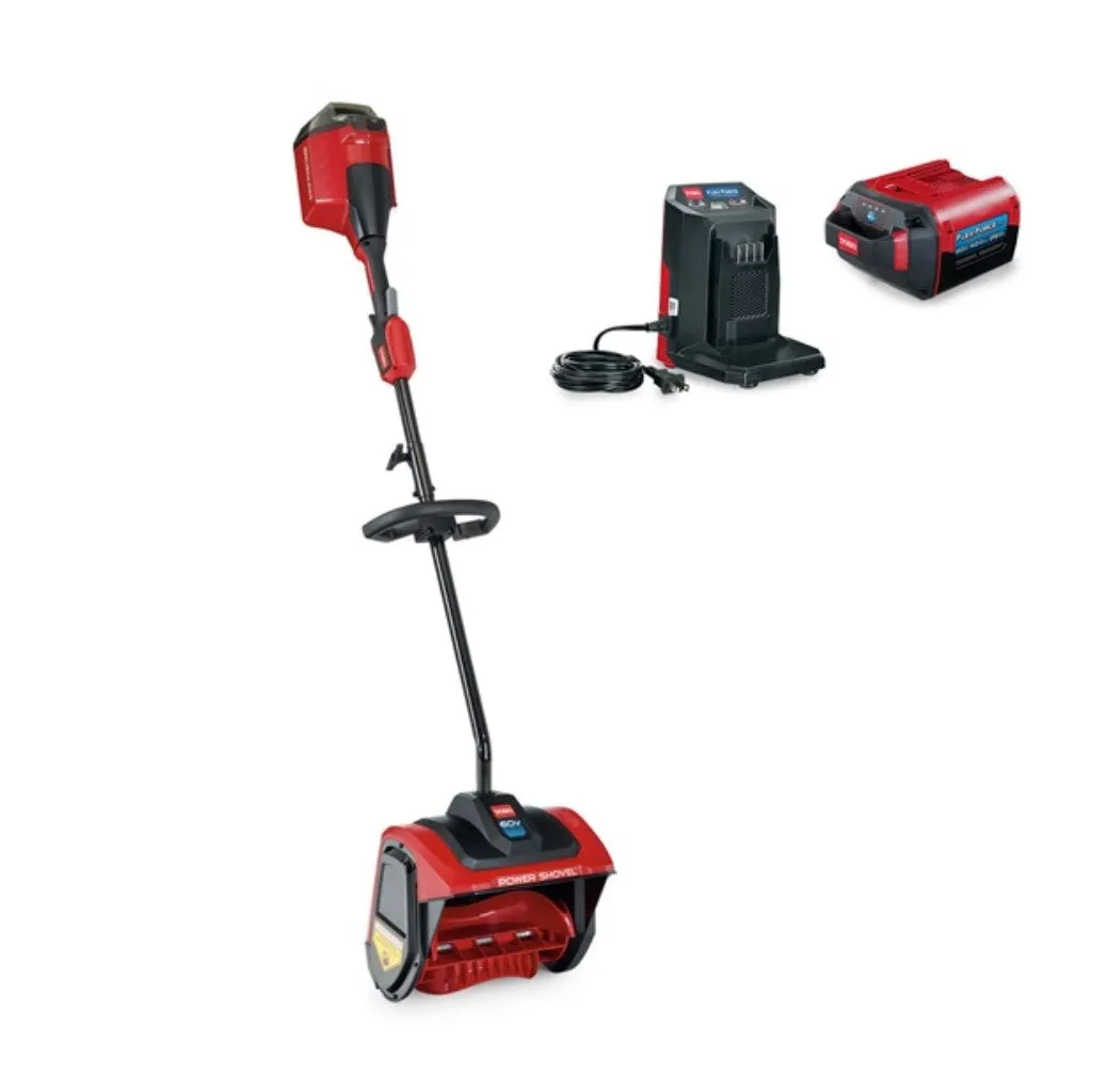 Toro 39909 Power Shovel 60V MAX Battery Snow Thrower 12" Width