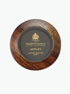 Truefitt And Hill Apsley Shaving Soap In Wooden Bowl