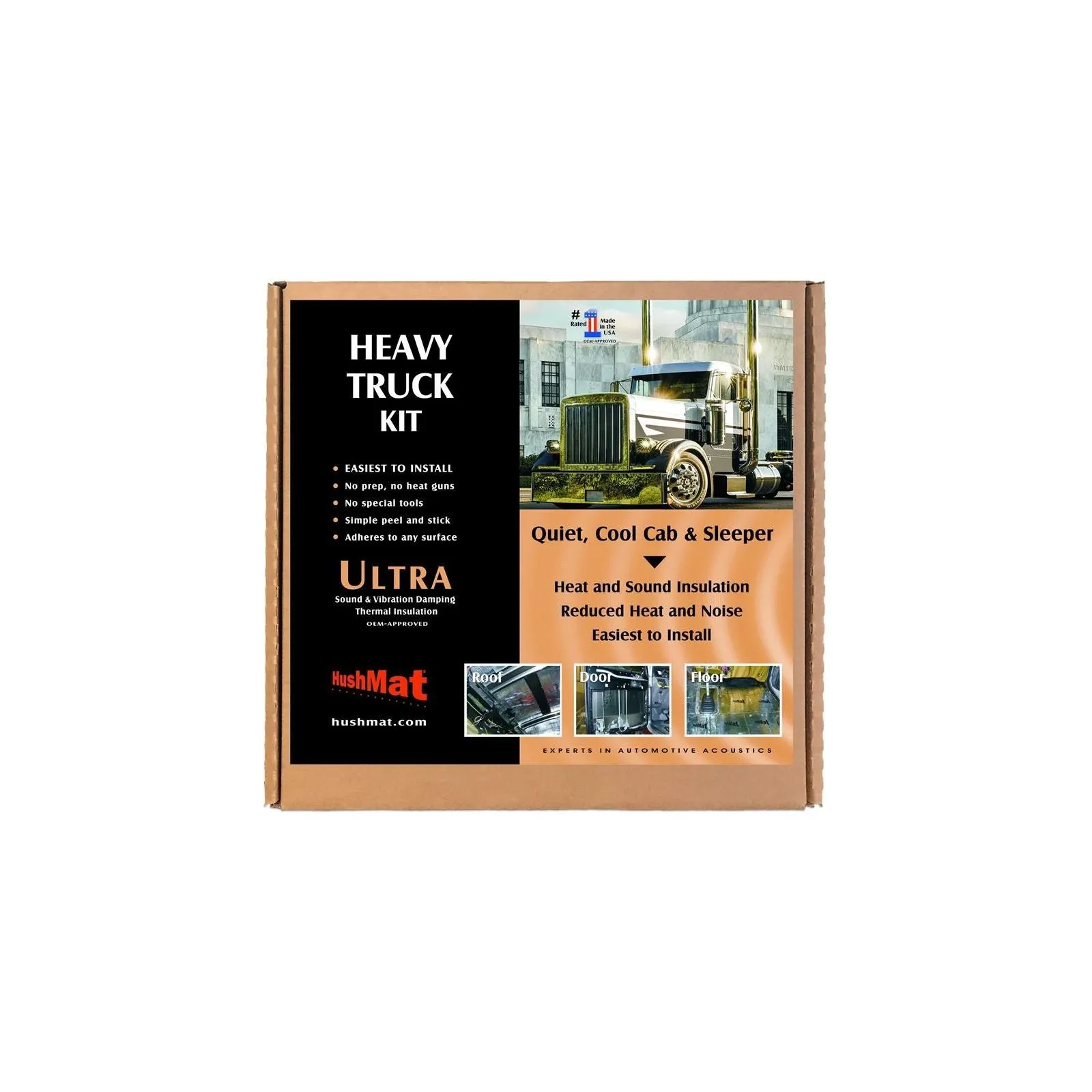 #UMI801 HUSHMAT; ULTRA SOUND DAMPENING  & THERMAL INSULATION MATERIAL (Sold by the box)