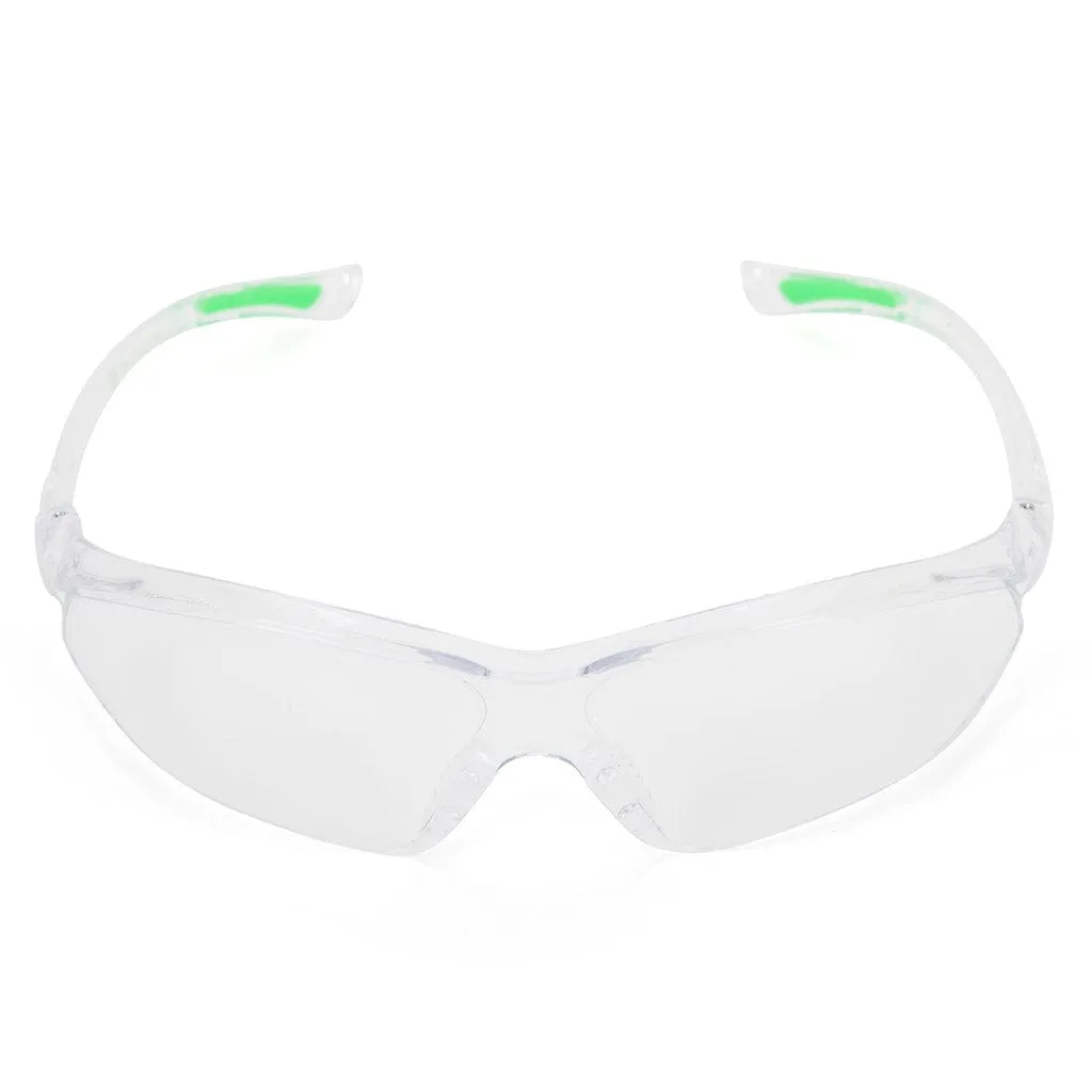 Univet 516 Anti Scratch Lightweight Safety Specs Clear Lens