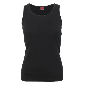 URBAN FASHION - Razor Back Top Black